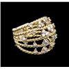 Image 1 : 0.60 ctw Diamond Ring - 14KT Yellow Gold