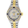Image 2 : Rolex Ladies 2 Tone Slate Grey Diamond 26MM Datejust Wristwatch