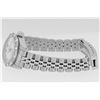 Image 5 : Rolex Ladies Stainless White Roman Pyramid Diamond Datejust Wristwatch With Role