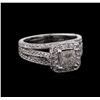 Image 1 : 1.44 ctw Diamond Ring - 14KT White Gold