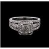 Image 2 : 1.44 ctw Diamond Ring - 14KT White Gold