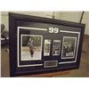 Image 1 : Wayne Gretzky Final NHL game April 18/1999 Photos, Tickets & Introduction to the hall of fame Framed