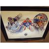 Image 1 : Framed Devan Duvnyk Edmonton Oilers Poster (D&M)