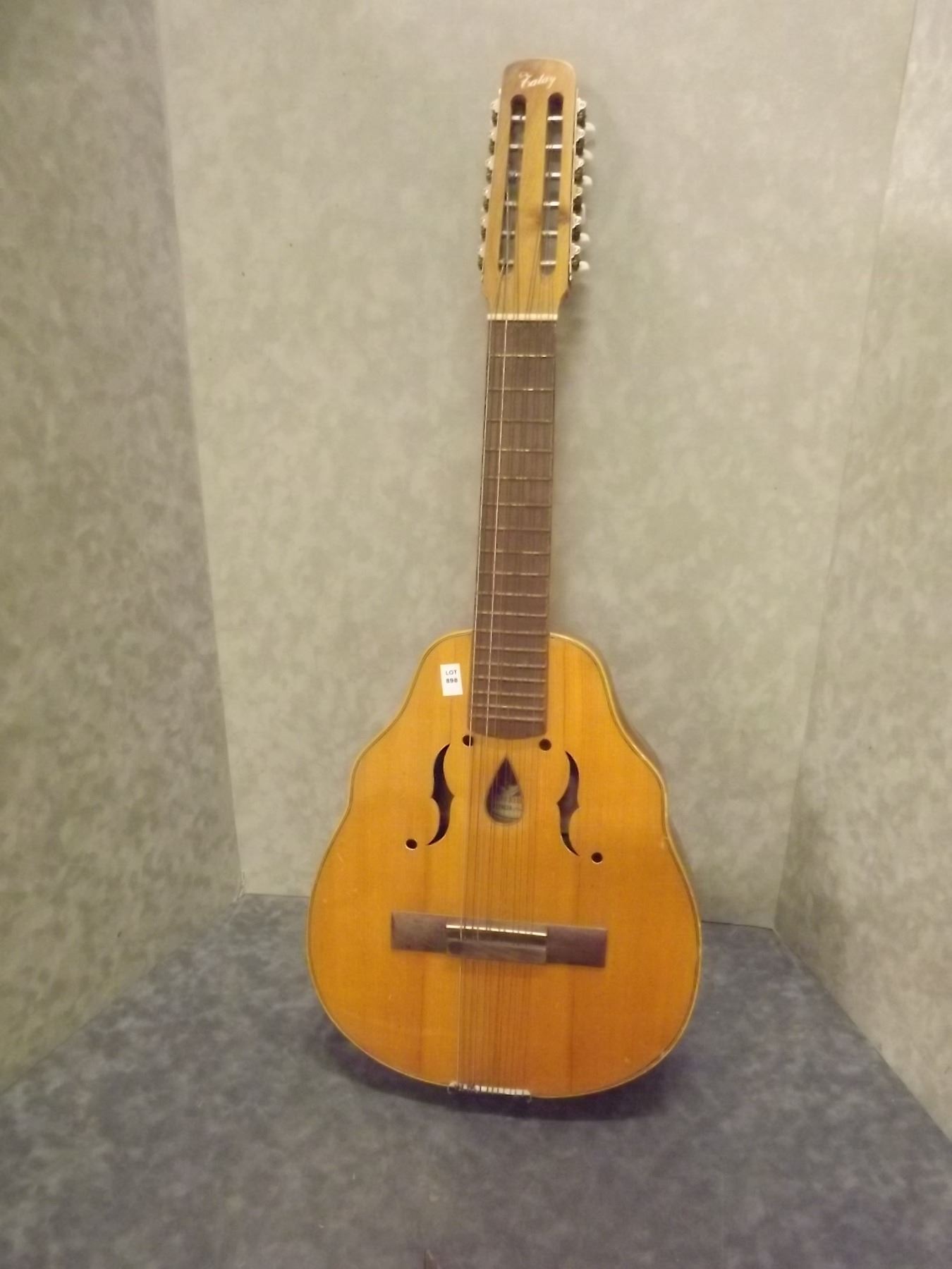 Vintage Cuban Laud Tenor 12 string Tatay musical instrument (O)
