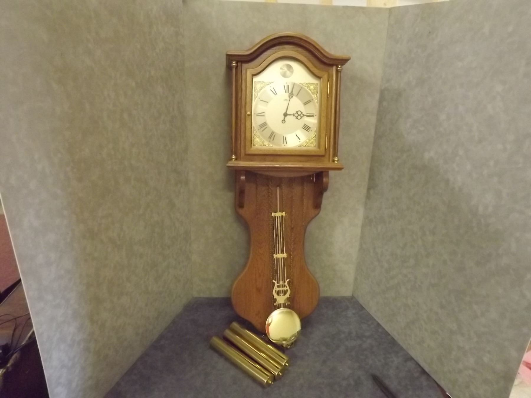 Vintage German Grandmother Clock (DQ)