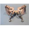 Image 1 : Winchester Hand Forged/ Korea Lady Legs Spurs- .75" Bands- 2.5" Shanks- 10 Point Rowels- New Tooled 