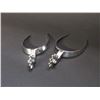 Image 1 : Marked Crockett Silver Mark Spurs- Original Box