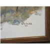 Image 2 : Elk Oil On Canvas- Signed E Peters 83- 13.5" X 10.5"