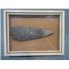 Image 2 : 2 Native Flint Spear Heads- 6"L