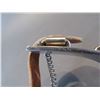 Image 8 : Marked Crockett Renalde Stainless Bronc Spurs- 1" Bands- 1.6" Shanks- 5 Point Notched Rowels