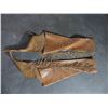 Image 2 : Like New MM Custom Saddles Winnemucca NV Shotgun Chaps- Tooled Yoke- Fringed 42" Belt With Lots Of A