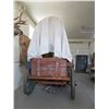 Image 8 : Covered Wagon Used In The Montana Centennial Cattle Drive In 1989- Water Barrel- Hand Tools- Tool Bo
