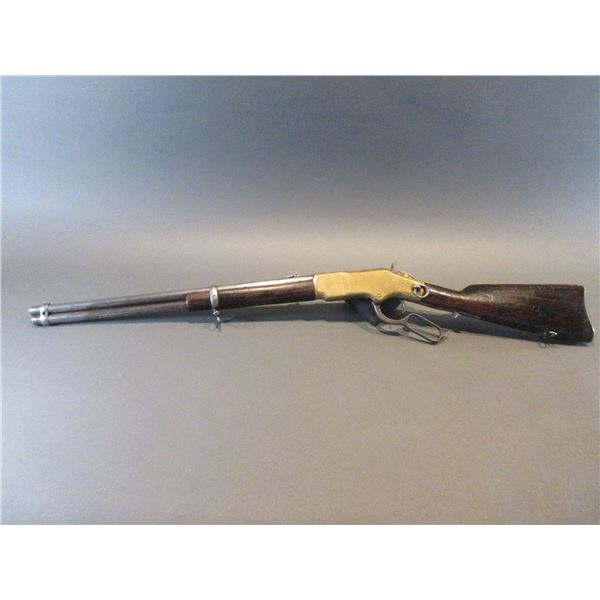 Winchester Model 1866 Lever Action Saddle Ring Carbine- Pop Up Sights- ? Cal.- 20  Barrel- 4th Model