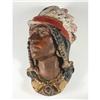 Image 1 : VINTAGE PLASTER NATIVE AMERICAN BUST