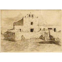 EDWARD BOREIN ETCHING