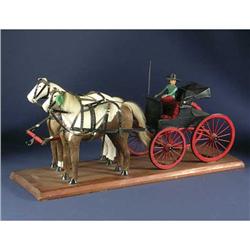 WESTERN MINIATURE HORSE BUGGY