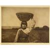 Image 1 : PHOTOGRAVURE EDWARD CURTIS THRESHING SAN JUAN
