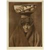 Image 1 : PHOTOGRAVURE EDWARD CURTIS A ZUNI WOMAN