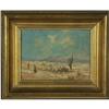 Image 1 : OIL PAINTING HERBERT SARTELLE DESERT SCENE