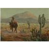 Image 2 : OIL PAINTING HERBERT SARTELLE DESERT SANTA FE, NM