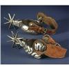 Image 1 : MEXICAN SNAKE STYLE SPURS 8-NOTCH ROWELLS COWBOY