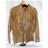 Image 1 : BEADED BUCKSKIN JACKET