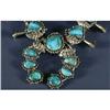 Image 2 : BISBEE TURQUOISE SQUASH BLOSSOM NECKLACE