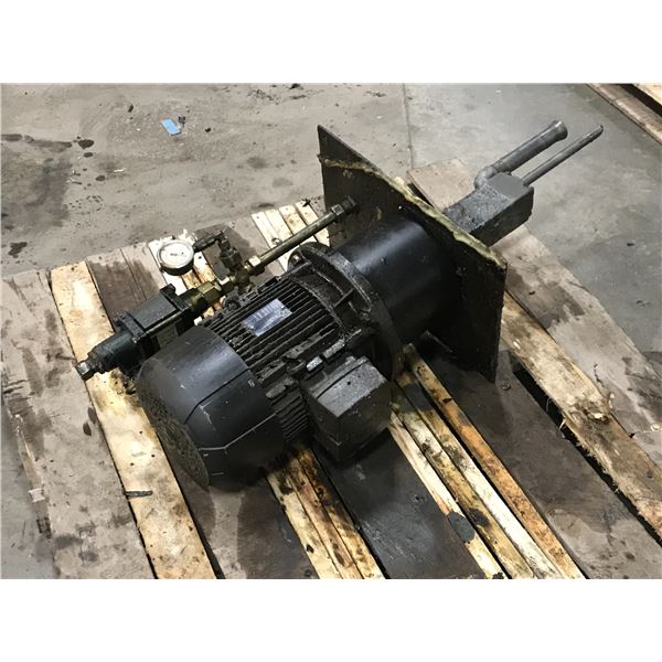 SIEMENS 1LE10011CA022FA4 MOTOR W/ KNOLL KTS 25-60-T PUMP