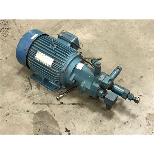 VICKERS PVB6 RSY 20-CM-11 PUMP W/ TOKYO KEIKI TDM-0622 MOTOR PUMP