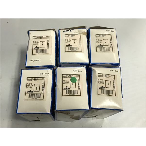 LOT OF LEVITON 88001 TOGGLE SWITCH COVER