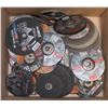 Image 1 : BOX OF ASSORTED WALTER CUT & GRIND DISCS