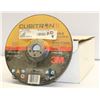 Image 1 : CASE OF 10 CUBITRON DEPRESSED GRINDING WHEEL T-27