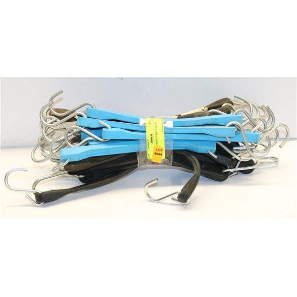 LOT OF ASSORTED TARP STRAPS