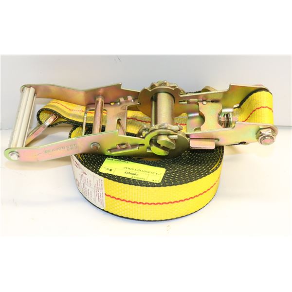 2" X 20' RATCHET STRAP