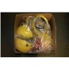 Image 1 : BOX FULL OF YELLOW HARD HATS