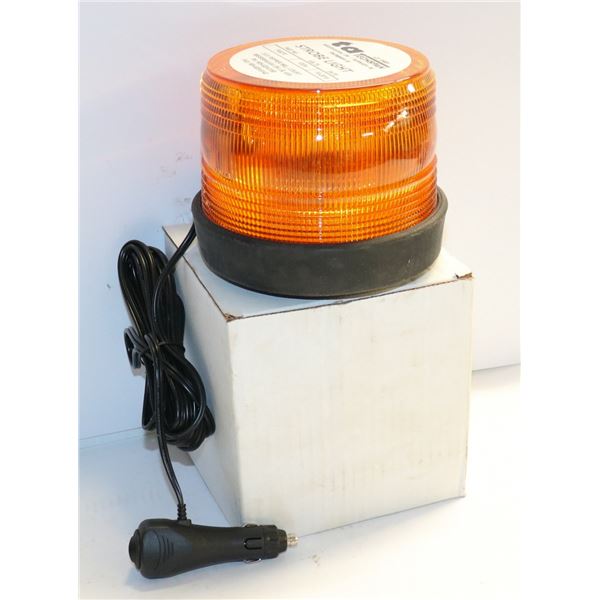 TECH SPAN AMBER STROBE LIGHT W/ MAGNETIC BASE
