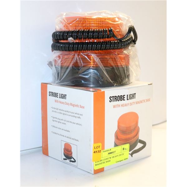 STROBE LIGHT W/ HEAVY DUTY MAGNETIC BASE