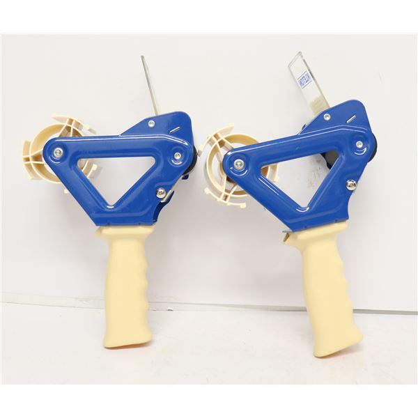 LOT OF 2 KLETON PE322 HEAVY DUTY 2" TAPE DISPENSER