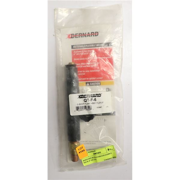 BERNARD ROTATABLE/FLEXIBLE NECK 6" QT-F-6