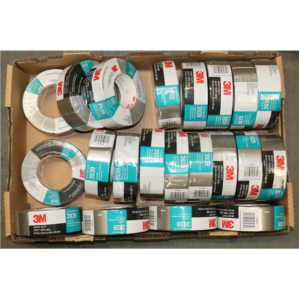 FLAT WITH 21 ROLLS OF HEAVEY DUTY DUCT TAPE