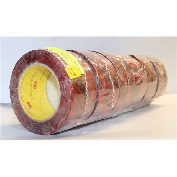 6 ROLLS OF 3M VENTURE TAPE 60MM X66M