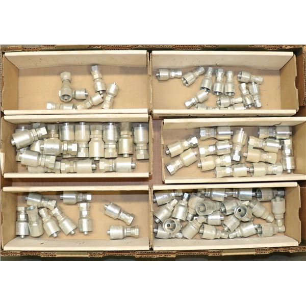 FLAT OF ASSORTED ADAPTERS