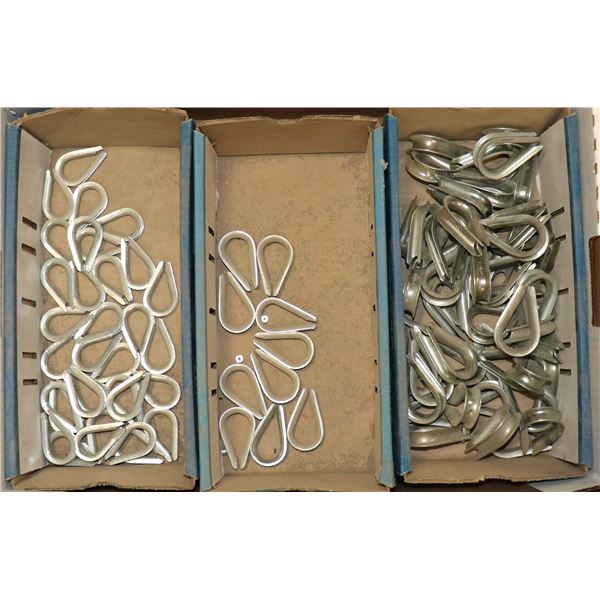 FLAT OF ASSORTED THIMBLES