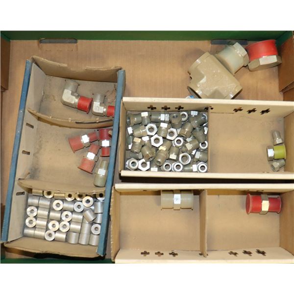 FLAT OF ASSORTED ADAPTERS