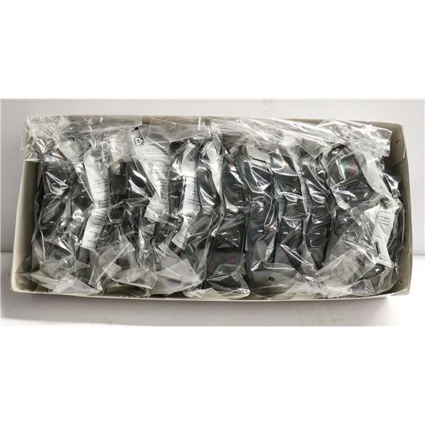 CASE OF 12 GRAY PYRAMEX SAFETY GLASSES