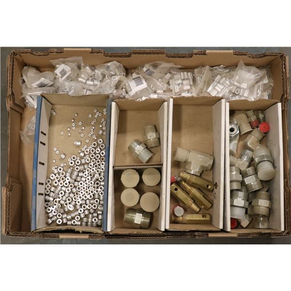 FLAT OF ASSORTED CONNECTORS