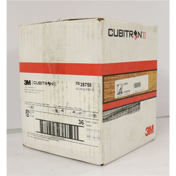 CASE OF 20 CUBITRON CUT & GRIND WHEELS T27