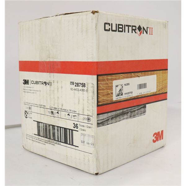 CASE OF 20 CUBITRON CUT & GRIND WHEELS T27