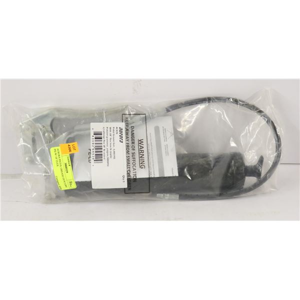 AURORA PISTOL GREASE GUN 5,000 PSI W/ 18" FLEX