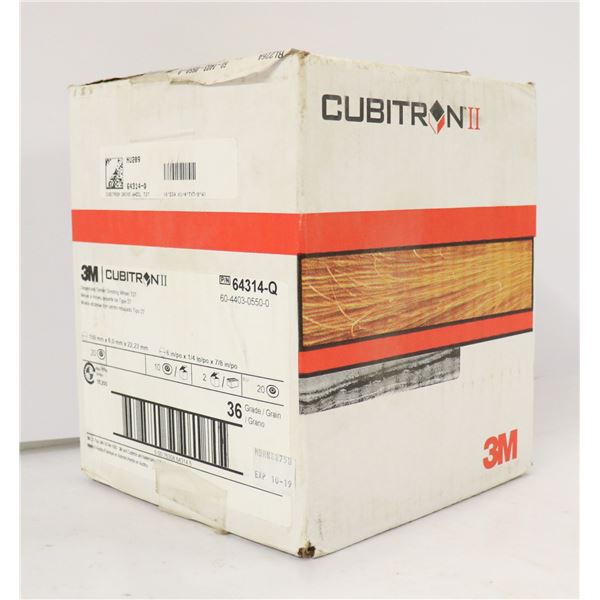 CASE OF 15 CUBITRON CUT & GRIND WHEELS T27